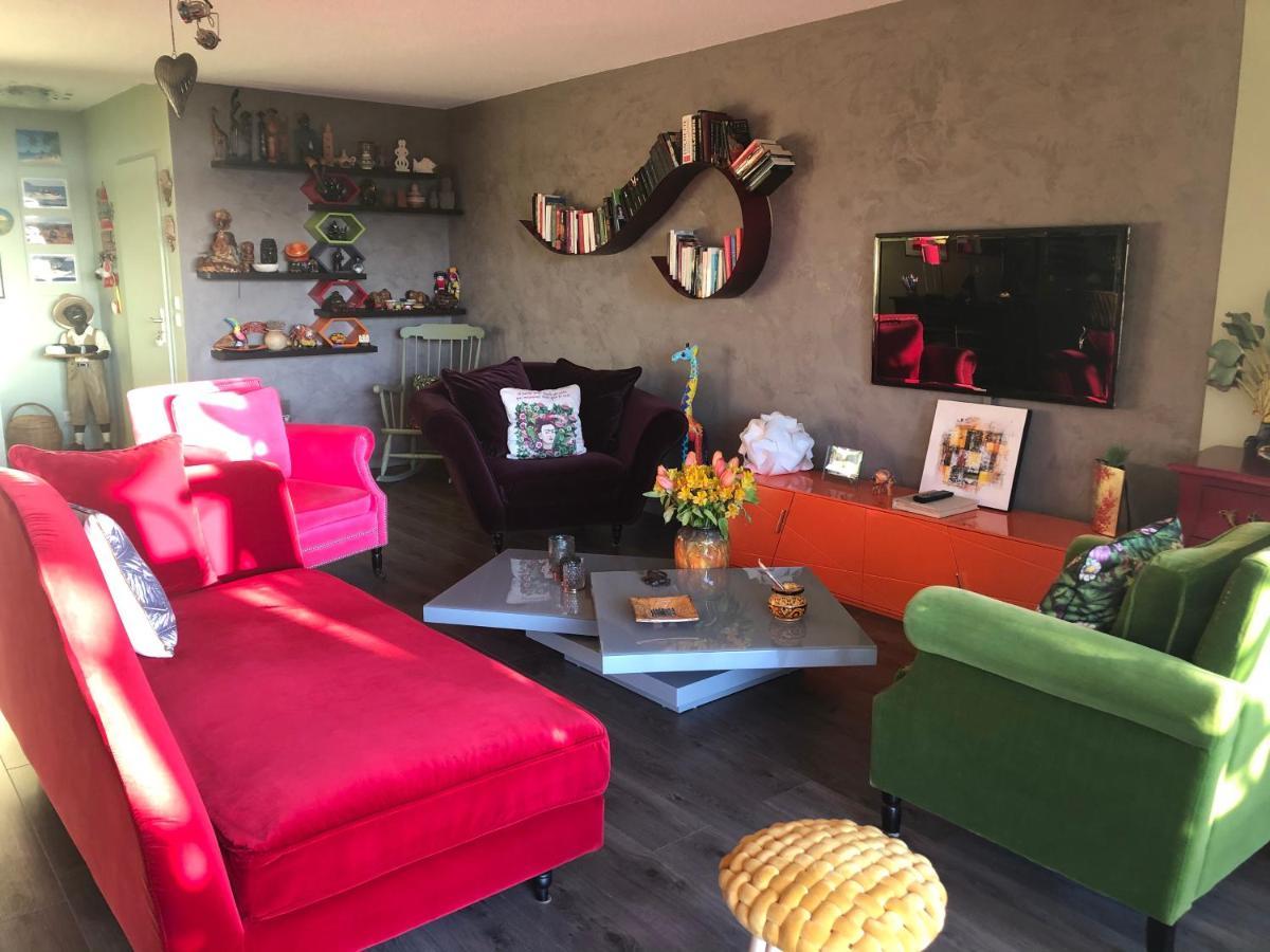 Bel appartement vue imprenable parking privé gratuit La Ciotat Exterior foto